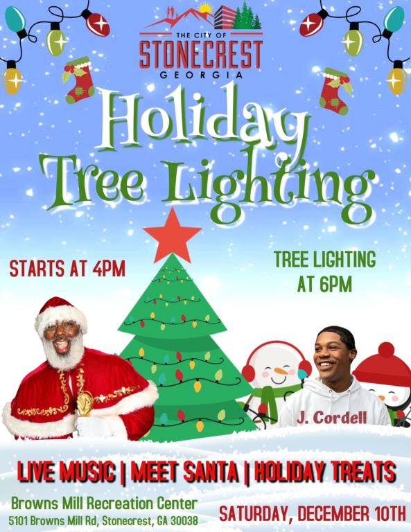 Stonecrest Tree Lighting December 10